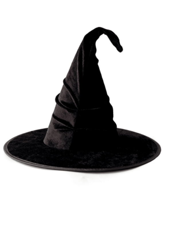2pcs Halloween Party Hats Mysterious Purple Witch Hat Carnival Black Pointed Wizard Hat Hair Accessory Family Gathering Birthday Party Hat Black Wizard Costume Accessory Suitable For Halloween