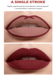 beauty glazed Set 2pcs Lip Gloss & Lip Liner - Formula Riasan Bibir Gradien untuk Bibir Penuh, Lip Gloss Mengkilap Seperti Kaca untuk Efek Bervolume, Kombinasi Bibir Populer untuk Tampilan Sehari-hari dan Pesta - B330#A1+B129#107 - View 8