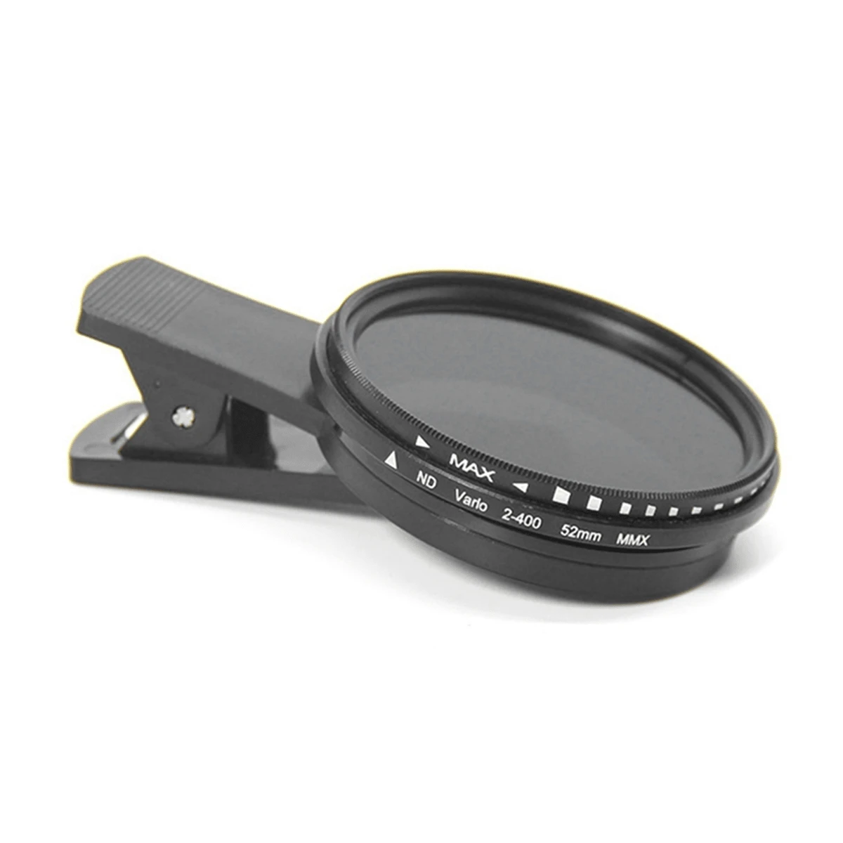 52mm Phone ND Filter ND2 To ND400 Clip-On Variable Neutral Density Filter For Phone Mobile Smart Phone Camera - View 1