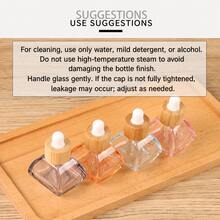 Botol Pipet Kaca Bambu 14ml untuk Minyak Esensial, Serum, Kosmetik, Pencampuran, dan Sampel - View 4