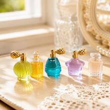 Perfume Bottle And Cosmetic Miniature Model, 1:12 Scale Dollhouse Vanity Bathroom Decor Ornament, Miniature Photography Prop - one-size - View 5