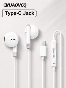 YUAOVCQ Wired In-Ear Sleep Earbuds, Dual Noise-Proof, Dual Physical Isolation, 3.5mm Or Type-C Interface, Suitable For Sports And Sleep Wear, Compatible With Smartphones, High-Definition Microphone, Suitable For Calls, Computers And Game Consoles - View 12