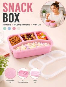 Leak-Proof Bento Box - Reusable Food Storage Container With Lid (Microwave, Freezer And Dishwasher ), Ideal For Restaurant, Work, School And Picnic, Perfect Gift For Foodies And Busy Professionals - A - View 14
