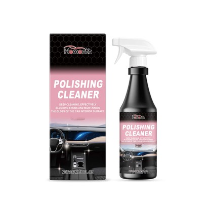 Homonth Spray para el Cuidado Interior del Automóvil - Limpiador de Cuero Interior, Quitamanchas, Abrillantador, Agente de Mantenimiento Diario KUCI