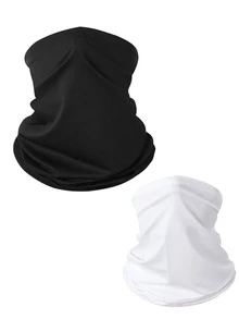 1pc Or 2pcs Or 3pcs Unisex Solid Color Balaclava Sun Protection Face Mask Neck Gaiter, Suitable For Daily Outings, Hiking, Vacation, Fishing, Cycling And More - Multicolor - View 10