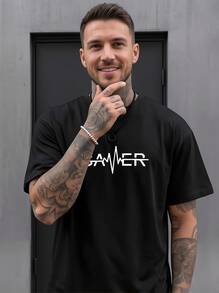 T-Shirt Tendance Homme,Fast Local Delivery - Black - View 2