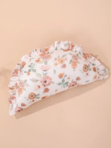 1pc Cute Ruffled Baby Pillow, Soft Comfortable Anti-Flat Head Neck Support Pillow, All-Season Children's Pillow - Multicolor - View 13