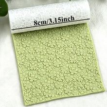 1 PC Flower Pattern Polymer Clay Texture Roller, Polymer Clay Earring Making Roller - Very Suitable For Making Polymer Clay Texture Sheets - GL115 - View 3