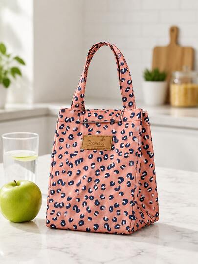 Insulated Cooler Bag, Refrigerated Fresh-Keeping, Thermal Insulation, Waterproof, Suitable For Picnic Food, Dinner, Daily Essentials, Travel, Sports, Camping, Party, Work, School, Gym, Office, Home Kitchen, Daily Use, Gift