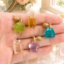 Perfume Bottle And Cosmetic Miniature Model, 1:12 Scale Dollhouse Vanity Bathroom Decor Ornament, Miniature Photography Prop - one-size - View 6