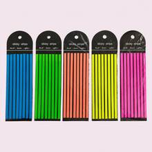 200 Peças Marcadores de Página Vintage, 10 Cores Abas Adesivas Escrevíveis com Design de Régua, Abas Removíveis para Livros para Estudo, Leitura, Planejador e Organização de Escritório, Temporada de Volta às Aulas - Tamanho Único - Visão 10