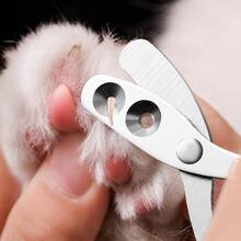 Cat & Dog Pet Nail Clipper, Dual-Hole Safety Nail Trimmer, Stainless Steel Blade, Anti-Breakage Quick Cut Design, Grooming Tool Suitable For Small And Large Pets - View 12
