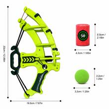 Small Ball Crossbow Launcher Trainer, Load Small Balls Into Crossbow, Pull Bow To Aim And Shoot. Indoor/Outdoor Interactive Target Practice Trainer. - Red - View 5