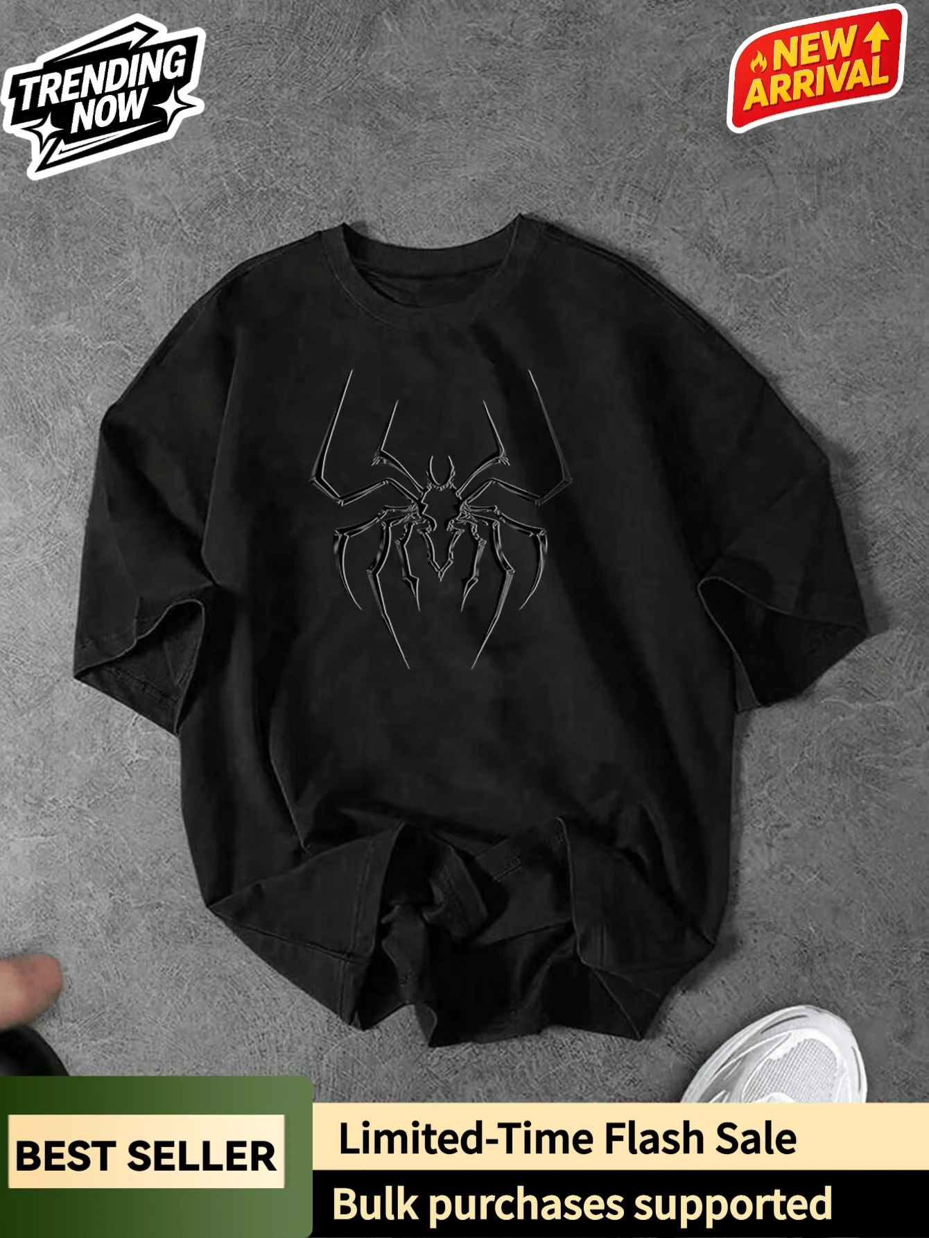 Camisetas de hombre - Negro - Ver 1