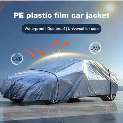 Easypie Selection 2026 New Car Cover Full Cover Car Cover PE Film Waterproof And Dustproof Car Cover Four Seasons Universal Car Cover Full Car Sunshade