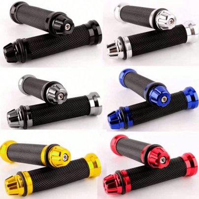 2pcs Motorcycle Accessories Handlebar Grips Modified Universal Electric Scooter Throttle Grip Covers Aluminum Alloy Handlebar Covers Handlebar Modification Accessories