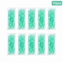 5pcs/10pcs Insulin Refrigerated Cold Compress Bag, Transparent Snowflake Pattern, Reusable, Suitable For Various Refrigerators/Freezers/Bags, Portable Inside And Outside The Room - Mint Green - View 7