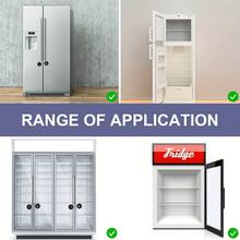 1 Set Refrigerator Chain Lock, Cold-Resistant Lock, Safety Cabinet Lock, Suitable For Kitchen, Openable Furniture, Sliding Cabinets, Drawers And Toilet Lids - One Size - View 8