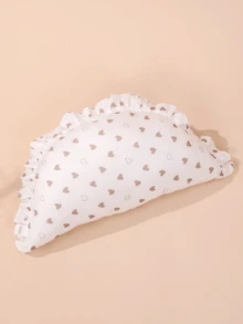 1pc Cute Ruffled Baby Pillow, Soft Comfortable Anti-Flat Head Neck Support Pillow, All-Season Children's Pillow - Multicolor - View 16