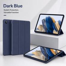 Étui de protection pliable pour tablette Tab A11 Plus, housse de protection antichoc - Bleu marine - Voir 1