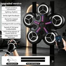 2026 Hot Wall-Mounted Boxing Game Machine, Voice Music & LED Screen With Gloves, Daily Fitness Entertainment Toy - Multicolor - View 9