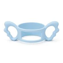 1 buah Pegangan Silikon Universal untuk Botol Bayi Hegen, Botol Bayi Pigeon, Botol Bayi Persegi Leher Ekstra Lebar - MultiWarna - View 12