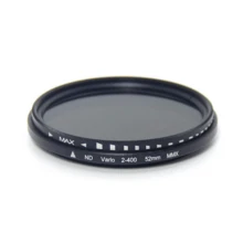 52mm Phone ND Filter ND2 To ND400 Clip-On Variable Neutral Density Filter For Phone Mobile Smart Phone Camera - View 2