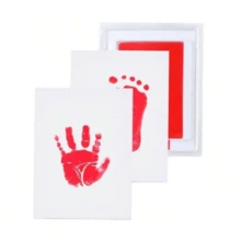 1 Stück faltbarer Gedenk-Fotorahmen für Haustiere mit 1 Stück Tintenkissen, berührungsloses Tintenkissen-Set, tintenfreies Pfotenabdruck-Kissen für Katzen-/Hundepfotenabdruck Haustier-Erinnerungsstück - Verschiedenfarbig - Übersicht 15