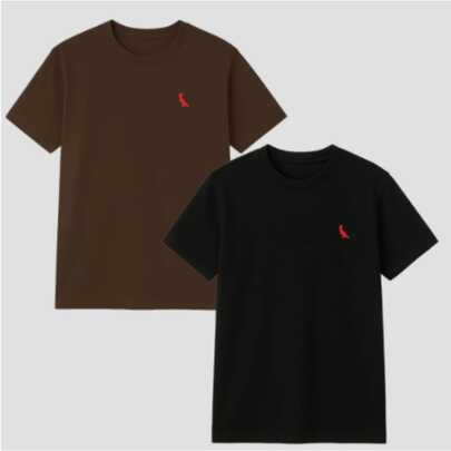 Kit 2 Camisetas Infantil Juvenil Masculina 100% Algodão Volta Às Aulas camisa infantil