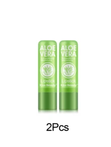 SADOER 2/1入 蘆薈變色護唇膏，保濕防水防乾裂，溫度感應變色 - 蘆薈 - 查看 7