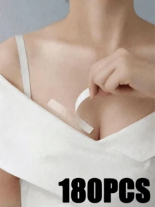 36/72/108/360片女性透明雙面黏貼無縫隱形乳貼，強力衣物黏貼膠帶，防滑衣物配件，固定膠帶，防走光，護膚/身體護理工具/度假必需品/旅行必需品 - 多色 - 查看 12