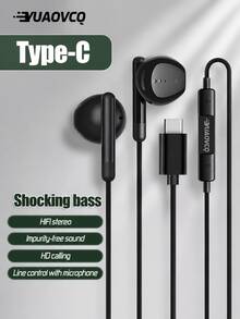YUAOVCQ Wired In-Ear Sleep Earbuds, Dual Noise-Proof, Dual Physical Isolation, 3.5mm Or Type-C Interface, Suitable For Sports And Sleep Wear, Compatible With Smartphones, High-Definition Microphone, Suitable For Calls, Computers And Game Consoles - View 15