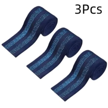1Pc/2/3/4/5Pcs Waist Extender Tool For Jeans And Skirts - Elastic Waistband Extension Buckle Adjuster, Waist Expander, Suitable For Pants, Skirts, Elastic Waistbands (Leopard Print, Blue) - Multicolor - View 14
