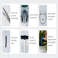 2200mAh Automatic Drip Irrigation Kit For 15 Pots,USB Rechargeable Plant Watering System, Water-Saving Timer For Home Garden & Balcony - A - View 7