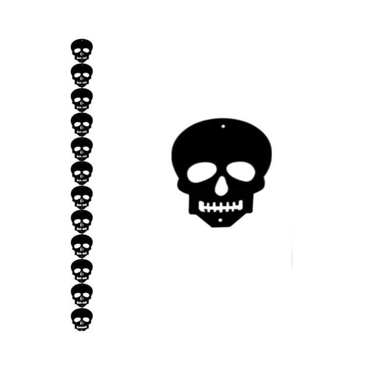 1pc Halloween Non-Woven Fabric Bat & Skull Hanging Banner, Vertical Wall Decor, Create Spooky Party Atmosphere, Reusable, Suitable For Doors, Windows And Indoor Scenes, Includes 5m Hanging Rope And Threading Needle, 1pc Halloween Bat & Skull Vertical Hanging Banner, Non-Woven Fabric Material, Reusable, Create Eerie Atmosphere Wall Decor; Comes With 5m Long Hanging Rope And Threading Needle; Suitable For Doors, Windows, Indoor Home And Halloween Party Gothic Horror Style Decoration, Also Can Be Used As Photo Backdrop - View 9