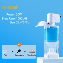 Underwater Aquarium Filter For 32-120L Fish Tank Water Purifier Oxygen Maker - 過濾器 - 查看 8