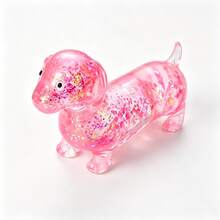 1pc Soft Slow Rebound Foam Toy Set, Including Maltose Jelly, Ice Cube, Octopus, Rabbit, Sausage, Dog, Jellyfish, Etc., Can Relieve Stress, Suitable For Office, Home Desktop Decoration, Helps With Emotional Regulation And Relaxation - Random Colors and Styles - View 6