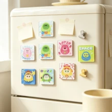 Mesuca Disney Toy Story Cartoon Character Decorative Refrigerator Magnet Set, Macaron Color, Strong Magnetic Force, High-Definition Printing, Smooth Edges, Home Refrigerator Memo Clip, 7-Piece Set - Multi-color - View 2