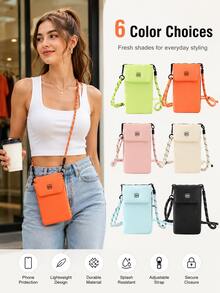 1pc Mini Square Messenger Bag, Portable Men's Shoulder Bag, Suitable For Sports, Lightweight Waterproof Wear-Resistant, Suitable For University Work Business Commute Office, Can Store Phone, Passport, Travel Storage, Business Trip And Daily Use - View 5