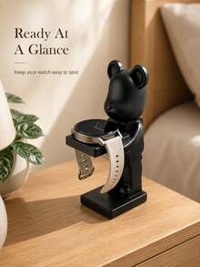 This Watch Stand Is Both A Convenient Storage Solution And An Elegant Decorative Piece, Perfect For Use In The Office, Living Room, Or Bedroom. Combining Practicality With Neat Organization, It Is An Ideal Gift Choice. - Multicolor - View 3