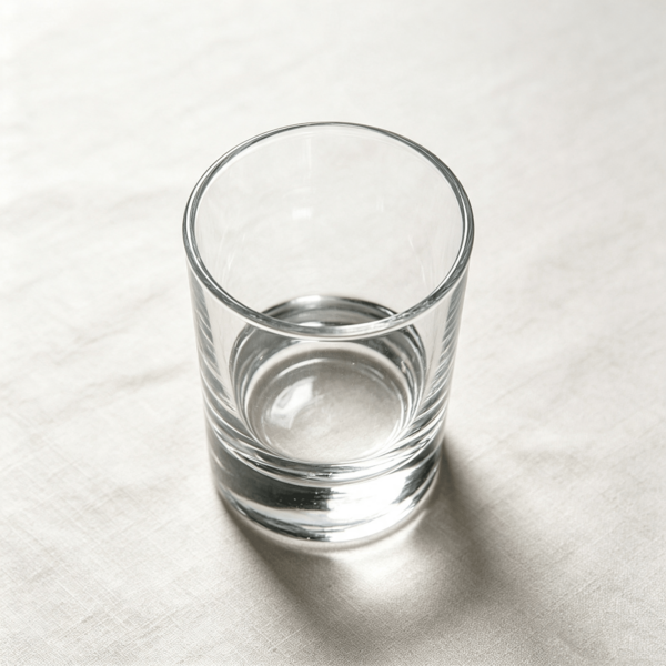 Kleine transparente Glasbecher 6 Stück à 100 ml, Espressogläser, Likörgläser und Probiergläser für Bar und Küche