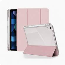 Casing Pelindung Belakang Anti Guncangan Generasi ke-10 dari Akrilik Merah Muda Murni Transparan yang Indah, Mendukung Fungsi Tidur/Bangun, Kompatibel dengan Aksesori iPad A16. - MultiWarna - View 11