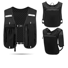 This Professional-Grade Lightweight Running Vest Features Reflective Safety Material And Breathable Honeycomb Mesh Design, With Multiple Pockets To Provide Ample Storage Space For Outdoor Fitness Activities. - Multicolor - View 17