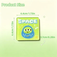 Mesuca Disney Toy Story Cartoon Character Decorative Refrigerator Magnet Set, Macaron Color, Strong Magnetic Force, High-Definition Printing, Smooth Edges, Home Refrigerator Memo Clip, 7-Piece Set - Multi-color - View 8