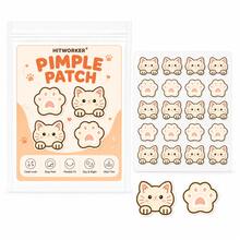 HITWORKER 100/200/300PCS Invisible HydrocolloidPatches Blemish And Pimple CoverStickers For The Face, Gentle And Non-Irritating - One Size Fits All - View 1
