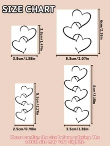 Custom Name Heart Temporary Tattoo Stickers, Personalized Photo Face Temporary Tattoo Stickers, Congratulations 2025 Graduation Party, Custom Graduation Tattoo Stickers, Graduation Party Favors, Graduation Party Decorations - Multicolor - View 6