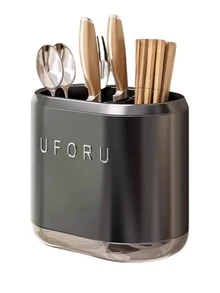 1pc Modern White Wall-Mounted Chopstick Holder, Drill-Free Utensil Storage Rack And Kitchen Drain Rack With Removable Drip Tray, Kitchen Sink Organizer Basket For Chopsticks, Spoons, Forks, Knives And Spatulas, Space-Saving Cabinet Storage Rack, Suitable For Daily Use - Multiple Styles and Colors - View 15
