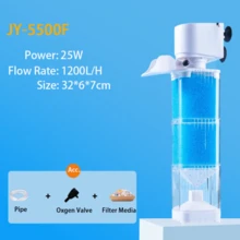 Underwater Aquarium Filter For 32-120L Fish Tank Water Purifier Oxygen Maker - 過濾器 - 查看 6