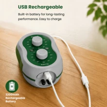 2200mAh Automatic Drip Irrigation Kit For 15 Pots,USB Rechargeable Plant Watering System, Water-Saving Timer For Home Garden & Balcony - A - View 5