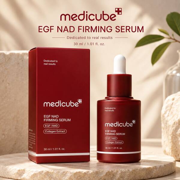 Medicube EGF NAD Firming Serum 30ml Korean Anti-Aging Facial Serum, EGF & NAD With Collagen Extract, Firming, Lifting, Wrinkle Care, Glass Skin